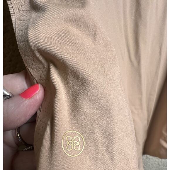 NWT HoneyLove PETITE Liftwear Cami Bodysuit Sand Shapewear Beige Compression XL - Picture 3 of 15